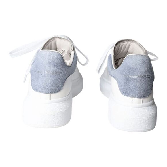 ALEXANDER MCQUEEN Wmns Oversized Sneaker "White Dream Blue' Size 35 - Picture 6 of 10